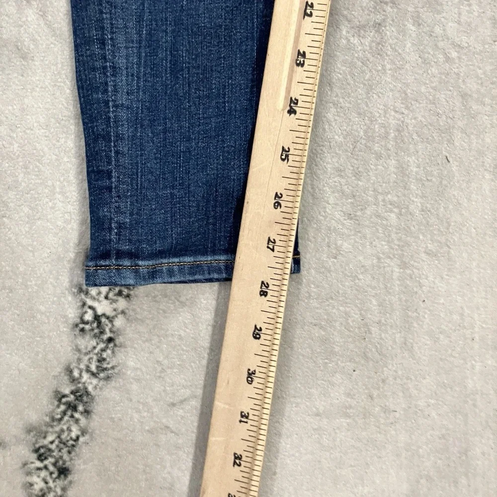 J.Crew Skinny Jeans Womens 26 Medium Wash Mid Rise Stretch Denim 5 Pocket
